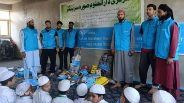 Business News | IYDF and JK Tax Consultancy Provide Care and Support to Orphanage Children in Kashmir