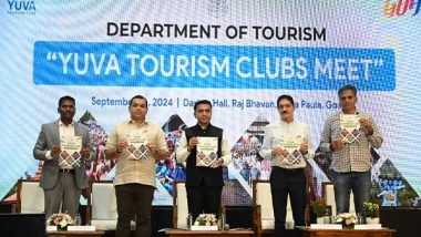 Business News | The Department of Tourism, Government of Goa Hosts the Largest Yuva Tourism Clubs Meet