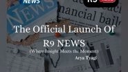 Business News | The Official Launch of R9 NEWS by Arya Tyagi, Founder of Webhack Solutions