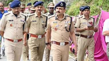India News | Uttarakhand DGP Abhinav Kumar Inspects Construction Work at Police Line Almora