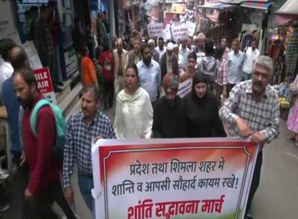 India News | Himachal Pradesh: Shimla Organizations Unite Against Communal Tensions; Hold Peace March