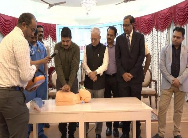 India News | Telangana Governor Highlights Importance of CPR Training at Raj Bhavan Event