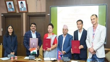 World News | India Signs 12 MoU for High Impact Community Development Projects in Nepal