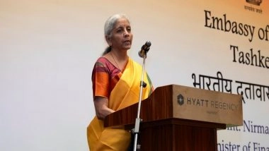 Business News | Sitharaman Urges Joint Roadmap to Achieve USD 3 Billion Trade Target with Uzbekistan