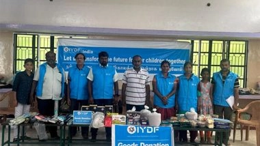 Business News | IYDF and Netru Indru Mellisaikuzhu Provide Sports Support to Orphanage Children, Building a Brighter Future