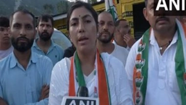 India News | J-K Assembly Polls: Congress Candidate from Bani Holds Election Rally, Vows to Work for Women, Youth