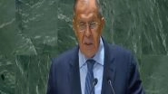 World News | At UN General Assembly: Russian Foreign Minister Lavrov Backs UNSC Bid by India, Brazil