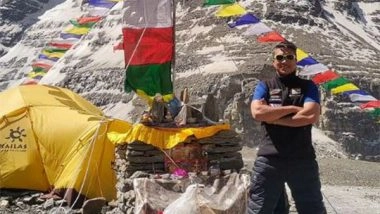 Sports News | Arjun Vajpai Aiming for Landmark as He Sets to Climb Shisha Pangma