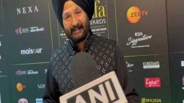 Entertainment News | Bhupinder Babbal Stuns with His Rendition of 'Arjan Vailly' at IIFA Awards 2024