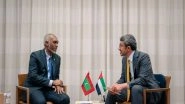 World News | Abdullah Bin Zayed Meets President of Maldives in New York