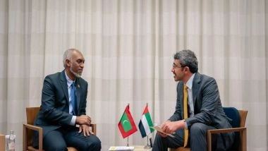 World News | Abdullah Bin Zayed Meets President of Maldives in New York