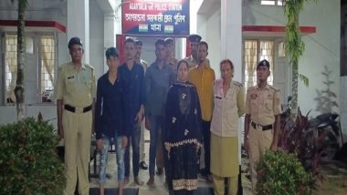 India News | Agartala: GRP Arrests 5 Individuals, Including Rohingya and Bangladeshi Nationals