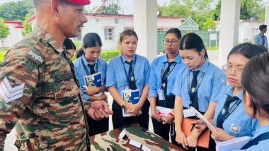 India News | Assam Downtown University Forensic Science Students Engage in Hands-on Learning Experience with 51 Sub Area Provost Unit