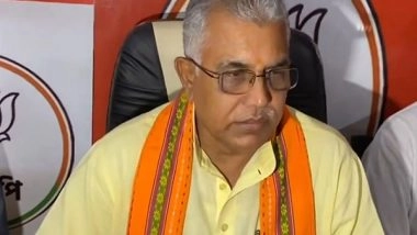India News | BJP's Dilip Ghosh Slams TMC After Suspension of 2 Student Leaders