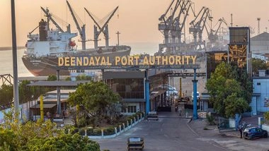 Business News | Deendayal Port Authority Sets New Record in Cargo Handling, Crosses 70 MMT Ahead of Schedule