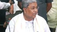 India News | Karnataka CM Siddaramaiah Vows to Implement Social Census Report Soon