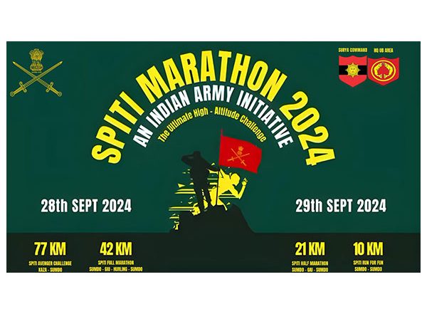 India News | Indian Army Organises High-altitude Marathon in Himachal Pradesh's Spiti Valley