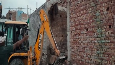 India News | Delhi: 4 People Rescued as Portion of Under-construction Building Collapses in Meer Vihar