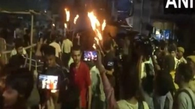 India News | Kolkata Rape-murder Case: West Bengal Junior Doctors Front Holds Torch Rally