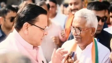 India News | Uttrakhand CM Dhami Predicts BJP Hat-trick in Haryana Polls, Attacks Congress for 'corruption'