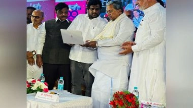 Business News | CM Siddaramaiah Launches Walgo Infra's 5G and Data Services at Mysore Medical College Centenary Celebrations