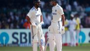 Sports News | Rohit-Jaiswal's Hitting Helps India Bring Up Fastest Team Hundred in Test Cricket History
