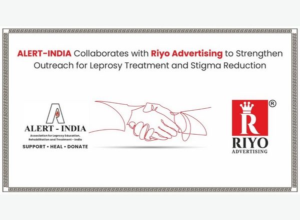 Business News | ALERT-INDIA Collaborates with Riyo Advertising to Strengthen Outreach for Leprosy Treatment and Stigma Reduction