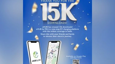 Business News | EHUB by MG App Crosses 15,000 Downloads in Less Than Two Months