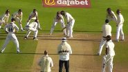 'All 11 Players in One Frame' Somerset Sets Up Aggressive Field With Close-in Fielders To Take Final Wicket Against Surrey During County Championship 2024 Match, Video Goes Viral