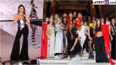 Alia Bhatt at Paris Fashion Week 2024 Pics and Video: 'Jigra' Actress Poses with Aishwarya Rai, Kendall Jenner, Simone Ashley in Memorable Photo!