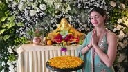 Ananya Panday Celebrates Ganesh Chaturthi With Family; &lsquo;Call Me Bae&rsquo; Star Shares Beautiful Images of Lord Ganesha&rsquo;s Idol at Home (View Pics)