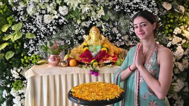 ‘Call Me Bae’ Actress Ananya Panday Celebrates Ganesh Chaturthi 2024 with Family (View Pics)