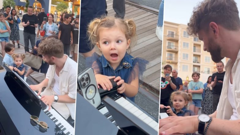 Angelica Nero, 3-Year-Old Girl Sings ‘My Heart Will Go On’ With Pianist Emil Reinert Accompanying Her on the Piano, Adorable Video Goes Viral (Watch)