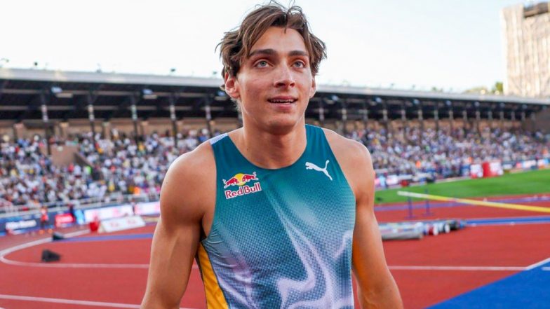 Armand Duplantis Defeats Karsten Warholm in 100 M Head-to-Head Race at Zurich Diamond League 2024 (Watch Video)