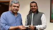 Bhavish Aggarwal Slammed for Poor Ola E-Scooter Quality As He Meets With Minister Ashwini Vaishnaw To Show New India-Made Lithium Battery Cell