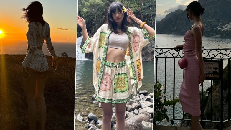 BLACKPINK’s Lisa Aces Summer Vacation Style in Trendy Outfits, K-Pop Idol Shares Snippets From Her Dreamy Getaway Inspiring Wanderlust Fashion (View Pictures and Video)