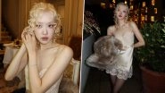 BLACKPINK&rsquo;s Rose Mesmerises in Latest Appearance, K-Pop Idol Stuns in Chic and Luxe Satin Nightie for Paris Fashion Week 2024 (View Pictures)