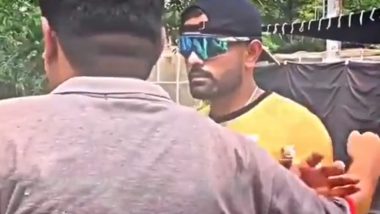 Babar Azam Removes Fan's Hand From His Shoulder Before Obliging For Picture Ahead of Pakistan's Champions One-Day Cup 2024, Video Goes Viral