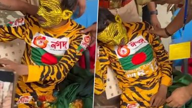 Bangladesh Cricket Team Fan 'Tiger Robi' Taken to Hospital After Being Allegedly Beaten by Spectators at Kanpur's Green Park Stadium During IND vs BAN 2nd Test 2024 (Watch Videos)