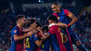 Barcelona 1–0 Getafe, La Liga 2024–25: Robert Lewandowski Scores As Blaugrana Secures Seventh Consecutive Win