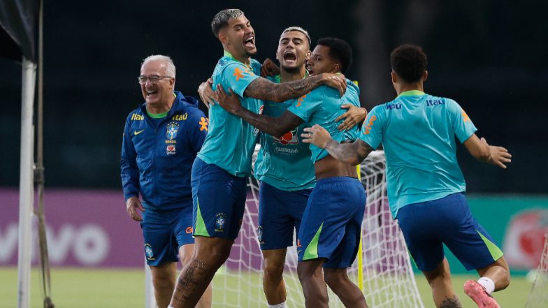 How to Watch PAR vs BRA FIFA World Cup 2026 CONMEBOL Qualifiers Free Live Streaming Online in India? Get Free Live Telecast of Paraguay vs Brazil Football Match Score Updates on TV