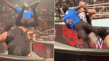 Bronson Reed Throws a Fan at Braun Strowman During Chaotic Brawl on WWE Raw Ahead of Bad Blood 2024, Video Goes Viral