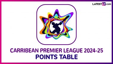 CPL T20 2024 Points Table Final Update: Guyana Amazon Warriors, Saint Lucia Kings, Trinbago Knight Riders and Barbados Royals Qualify for Playoffs