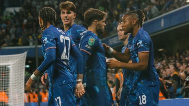 Chelsea 5–0 Barrow, Carabao Cup 2024–25: Christopher Nkunku Scores Hat-Trick, Pedro Neto Nets One As Blues Secure a Dominating Win