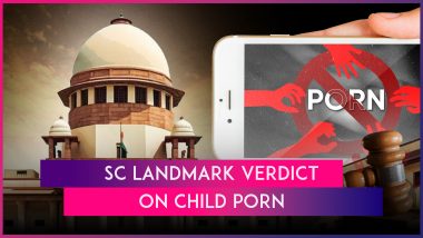 ‘Watching Child Pornography a Crime’: Supreme Court Quashes Madras HC Judgment Holding That Downloading, Watching Child Porn in Private Not Offence Under POCSO Act, IT Law