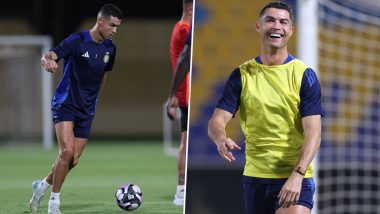 Cristiano Ronaldo Is 'Working Hard' Ahead of Al-Nassr vs Al-Wehda Saudi Pro League 2024–25 Clash (See Post)