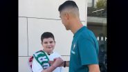 Cristiano Ronaldo Shows Heart-Winning Gesture As He Alongside YouTuber IshowSpeed Raise Funds For A Young Portuguese Accident-Victim (Watch Video)