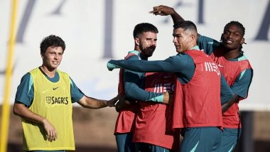Cristiano Ronaldo Reacts After Joining Forces With Portugal Players Ahead of UEFA Nations League 2024–25, Says 'Ready for…' (See Post)