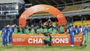 Men's T20 Emerging Asia Cup 2024 Schedule Announced: India A to Face Pakistan A on October 19 As ACC Reveals List of Fixtures for Tournament in Oman