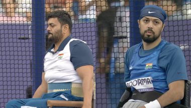 Dharambir Nain Wins Gold Medal, Pranav Soorma Clinches Silver as India Attain Double Podium Finish in Men's Club Throw F51 Event at Paris Paralympics 2024